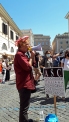 Lavoratori dello spettacolo, Roma - Manifestazione