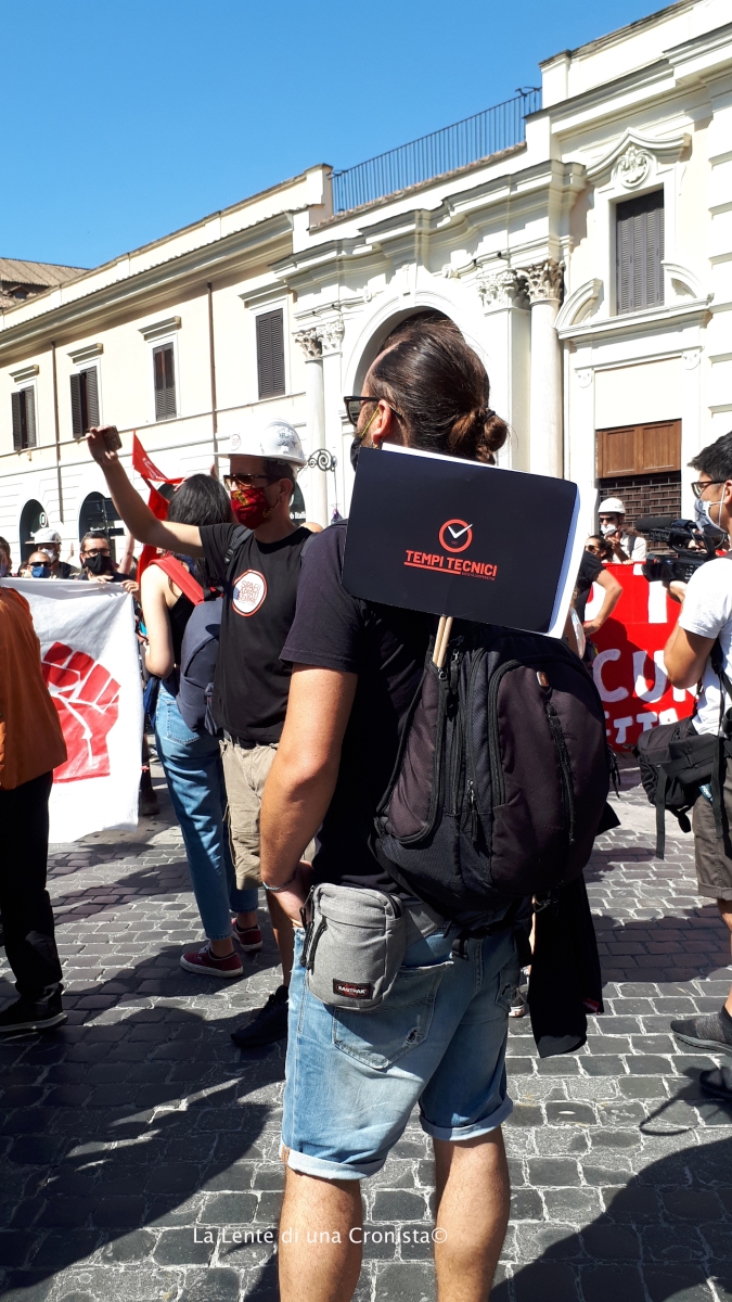 Roma, Tecnici e maestranze - Manifestazione nazionale