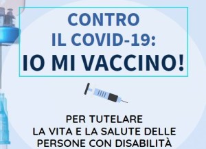 Vaccino anti-Covid persone con disabilità (Foto: Anffas)